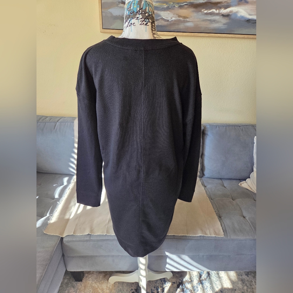 NWOT GAP Sweatshirt Dress - Black - Size S - Picture 3 of 3